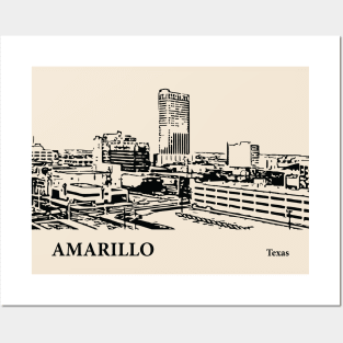 Amarillo - Texas Posters and Art